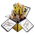 Happy Birthday Card 3D PopUp Greeting Cards Gift for Business Kids Wife Husband Birthday Gift Festive Party Supplies Cards