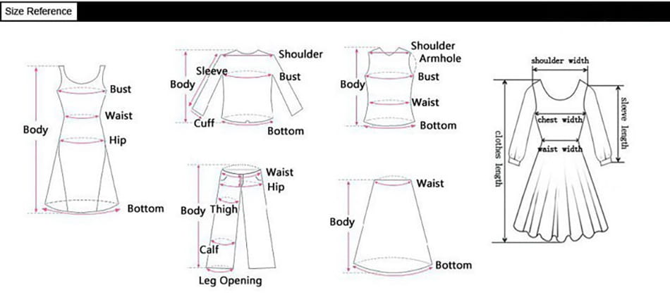 Size reference diagram for women office blazer tailored single button jacket showing labeled measurements and garment outlines for accurate fitting.