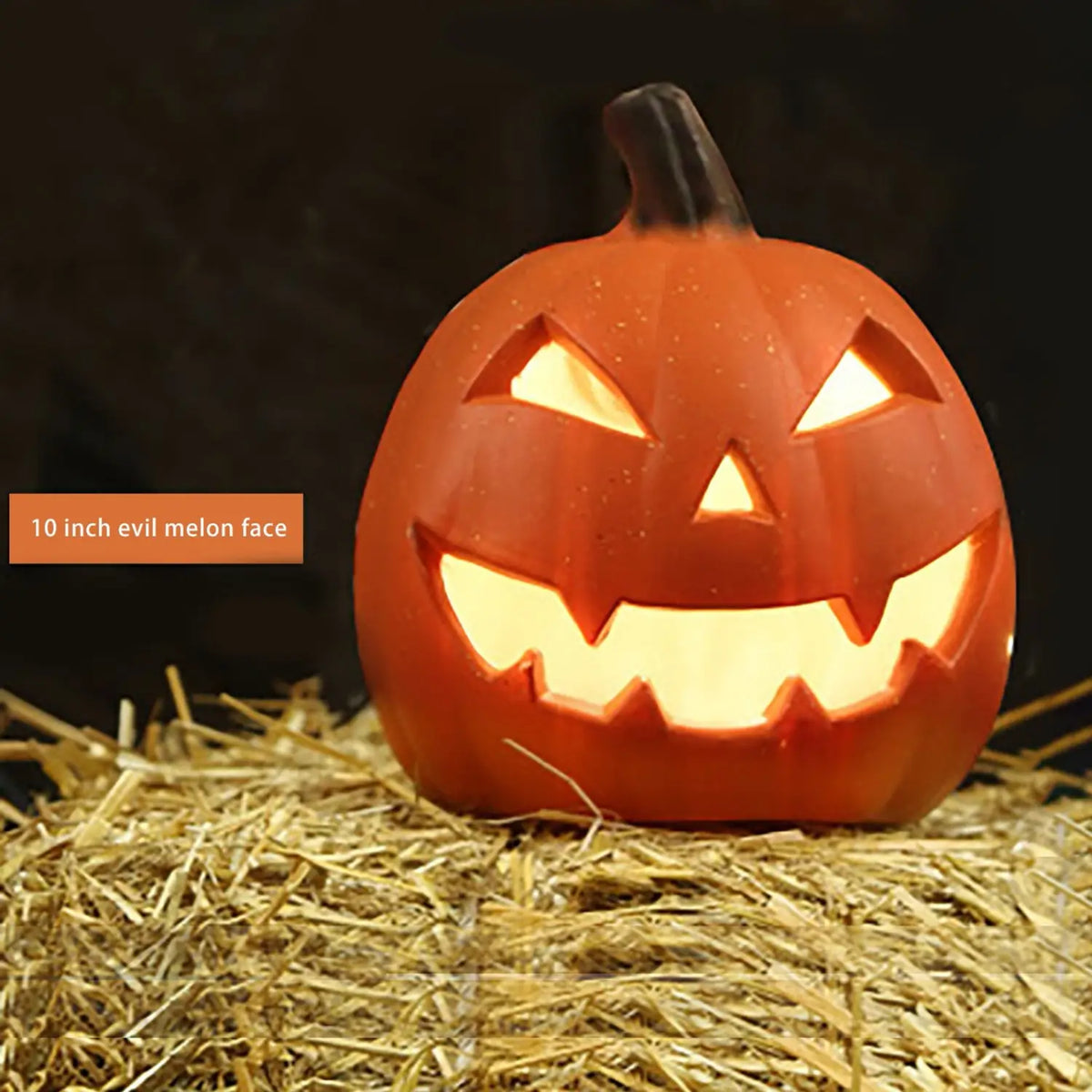 Party Decoration Diy Ornament Holiday Decor Halloween Led Pumpkin Light Jack O Lantern Spooky Carved Pumpkin Lamp 2026 Home Yard