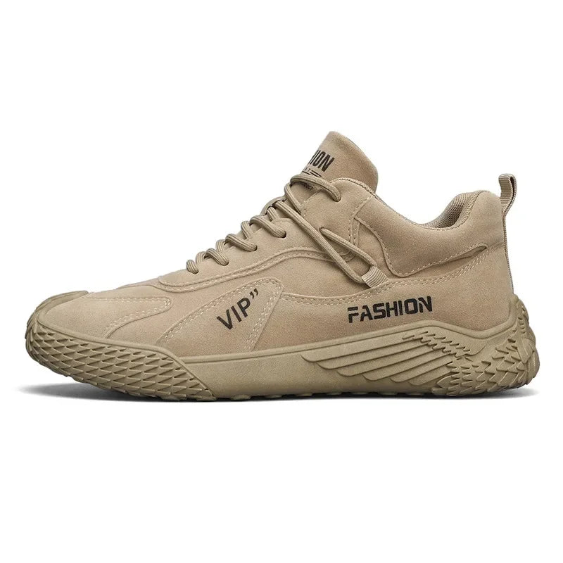 Casual Sneakers 2025 Summer New Fashion Increase Anti-slip Low-top Casual Sports Shoes Labor Protection Shoes Work Shoes