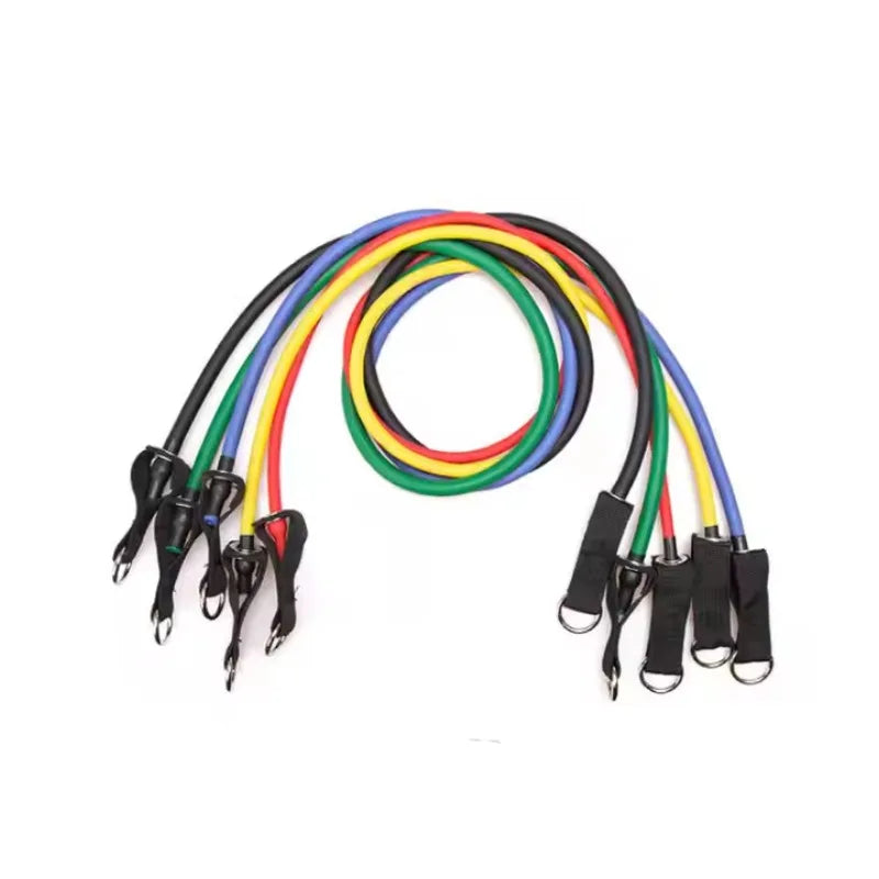 Resistance Band Set of 11 Pieces, Resistance Band Set for Home Gym Exercise, Resistance Band Set for Fitness Training