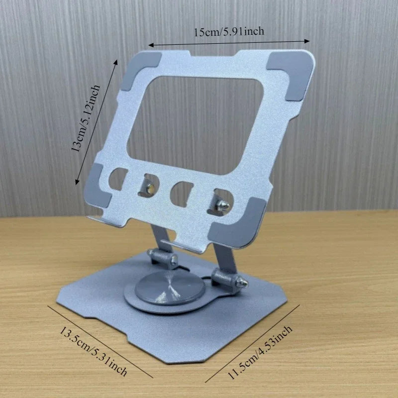 1pcs Multi-Angle Metal Tablet Bracket-360 Rotatable and Foldable Bracket, Laptop Tablet, Mobile Phone, Lazy Bracket.