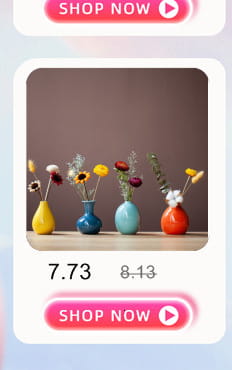 set of five colorful flower glaze ceramic vases in yellow blue teal and orange for home decor.