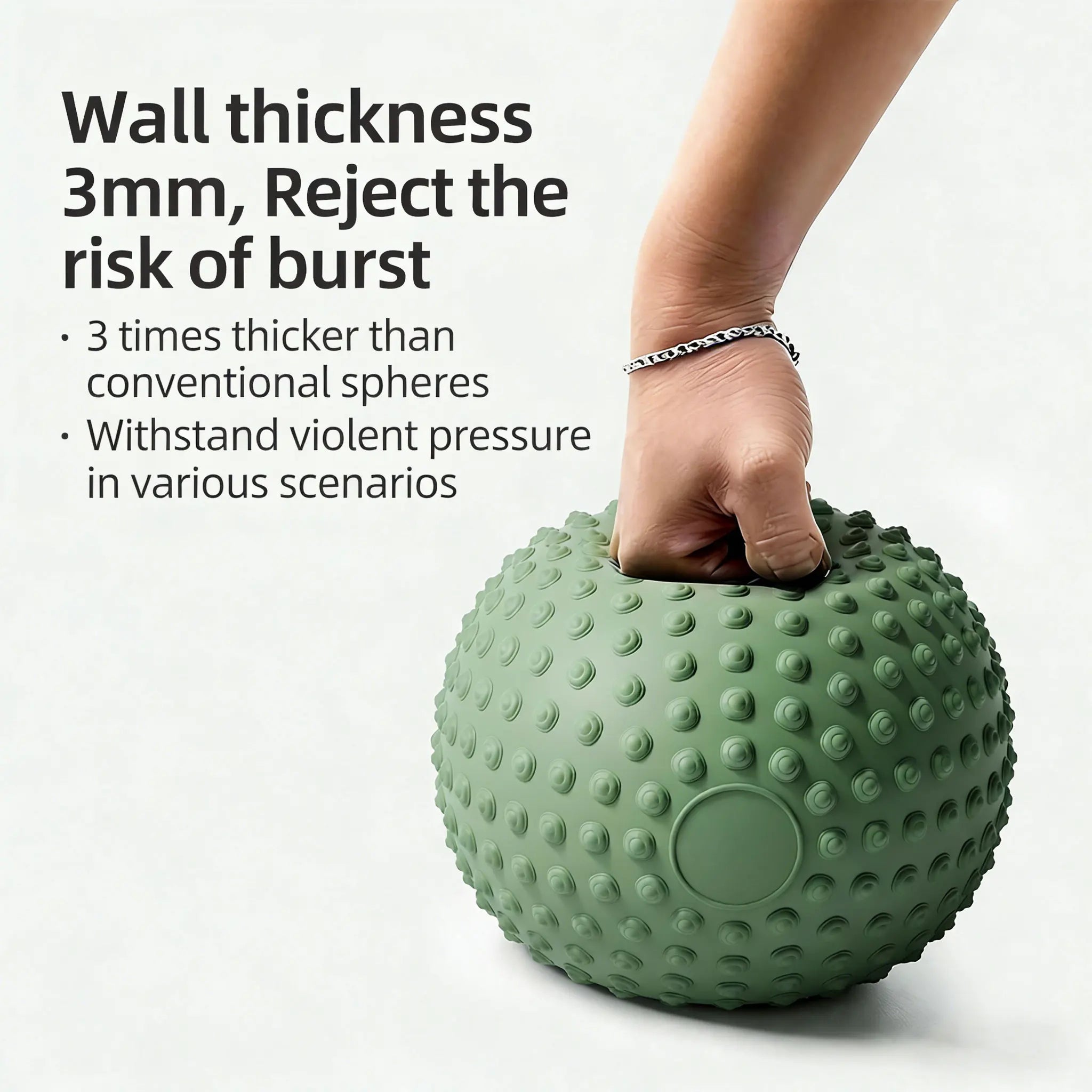 Pilates Training Ball Pelvic Floor Muscle Tightening Massage Ball Thickened Explosion Proof Yoga Ball Postpartum Shaping Home Fi