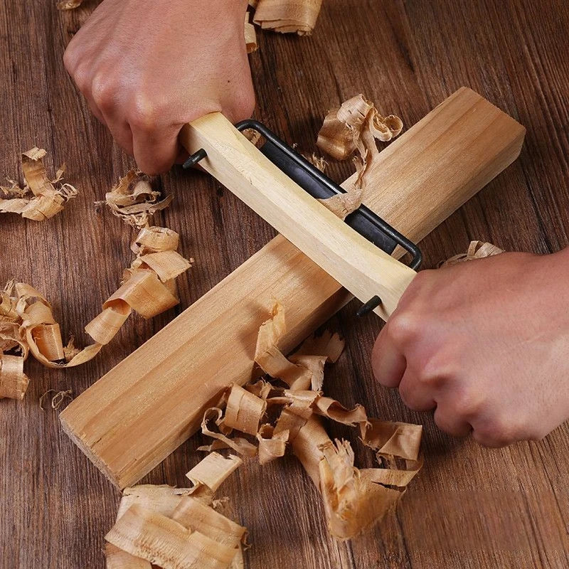 Old Style Woodworking Hand Planer Solid Wooden Trimming Manual Tools Multi-functional Cutting Edge Planes Portable DIY Tools