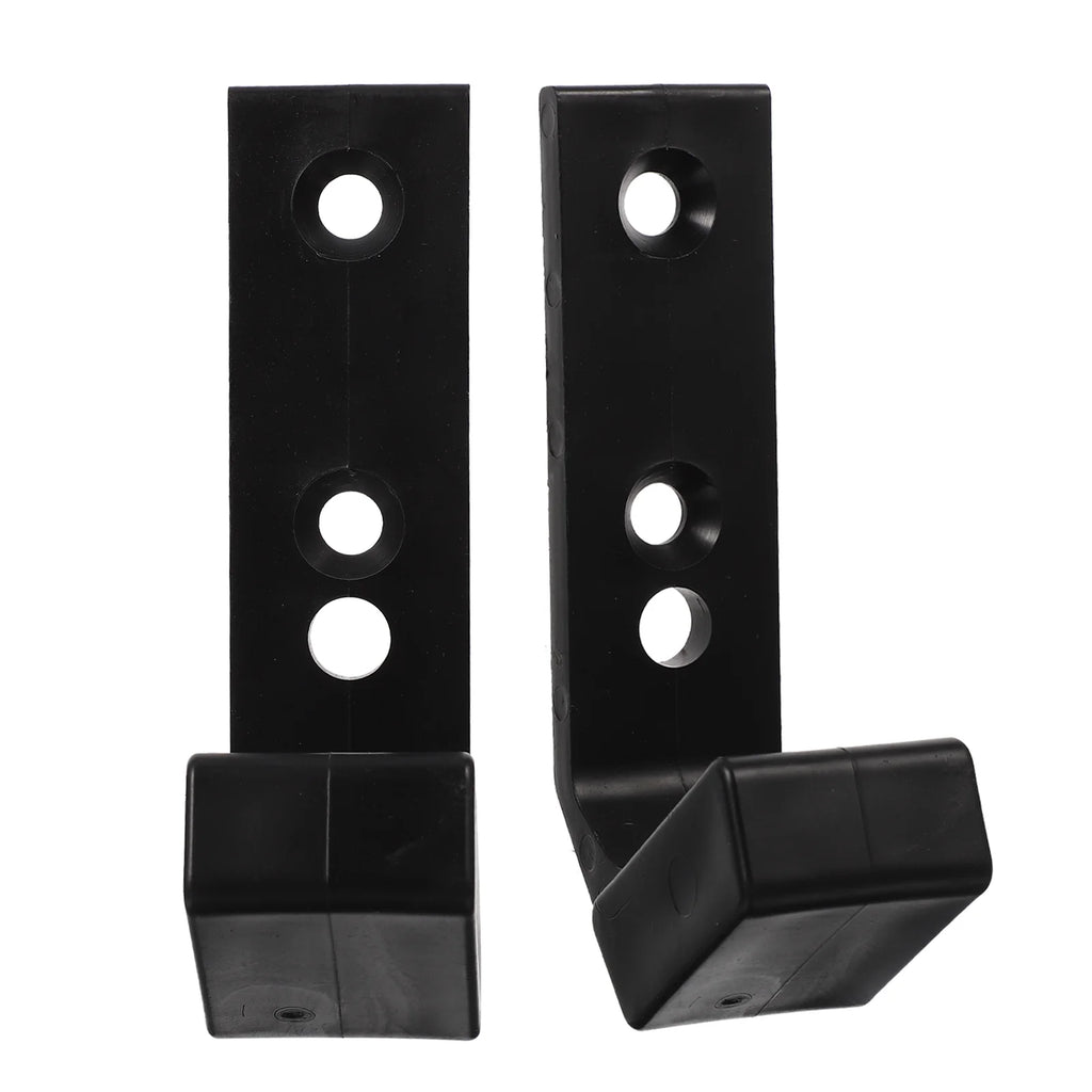 2PCS Barbell Stand Hook Gym Equipment Barbell Bracket Hooks Wall Mounted Mount Weight Bar Holder Fitness Equipment Rack Storage