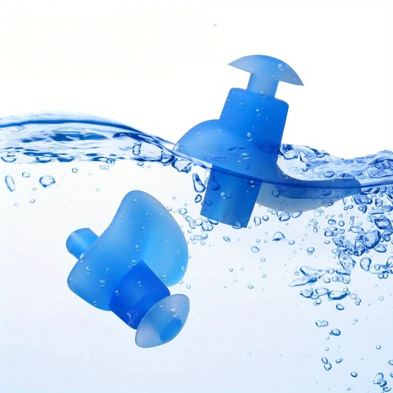 Ear Plugs Swimming Waterproof Silicone Earplugs for Swimming, Showering, Surfing & Bathing Swimming Accessories Pool Ear Plug