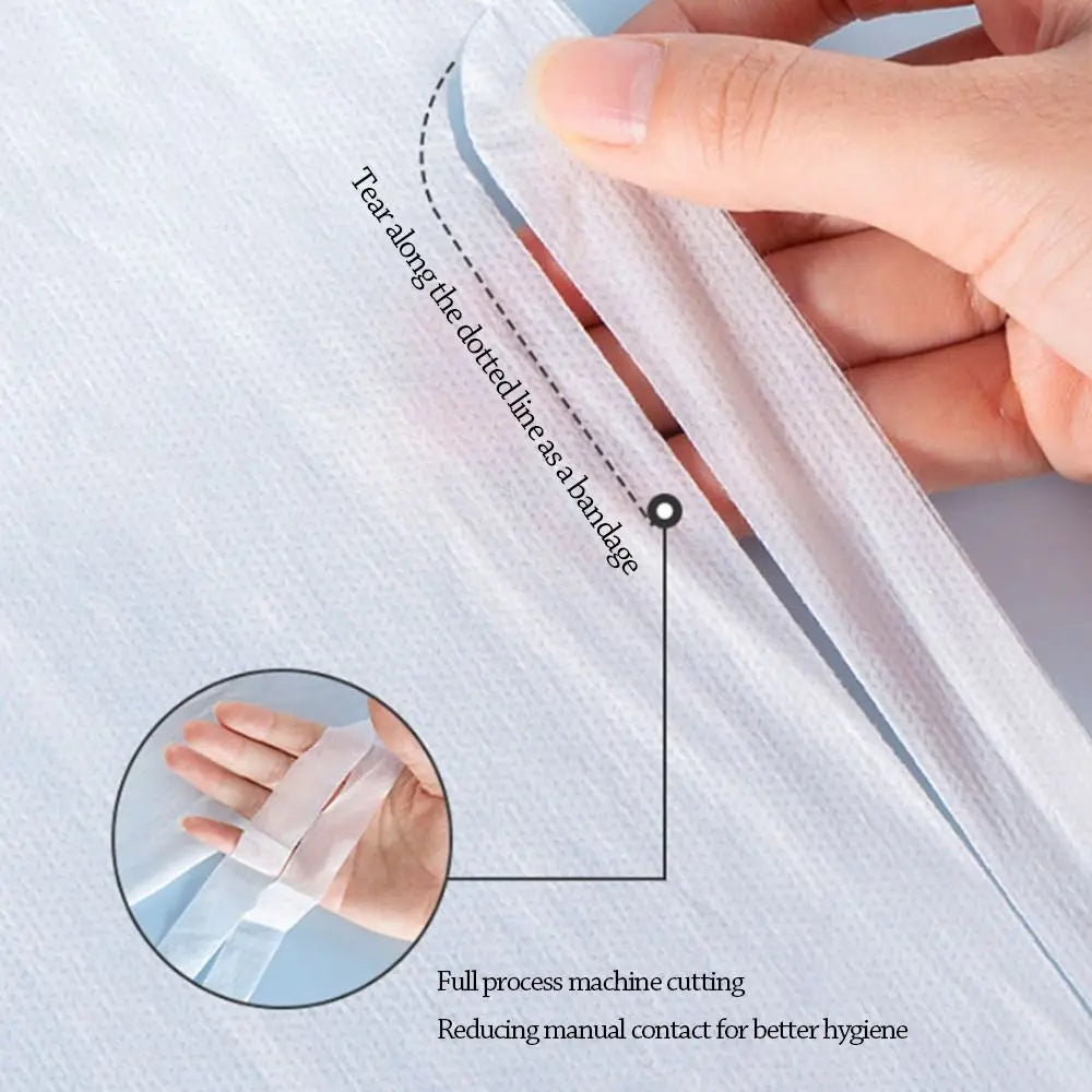 3 / 4-Piece Disposable Bed Sheet Non-Woven Bedding Set Duvet Cover Pillowcase Thickened Dirty Proof Isolation Sheets Travel