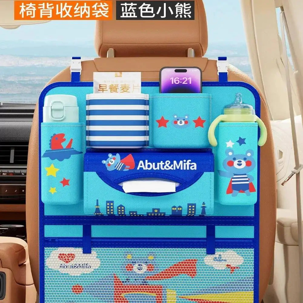 Seat Back Practical Car Iterior Accessories, A Comprehesive Collectio Of Useful Gadgets, Hagig Bag, Storage Rack,