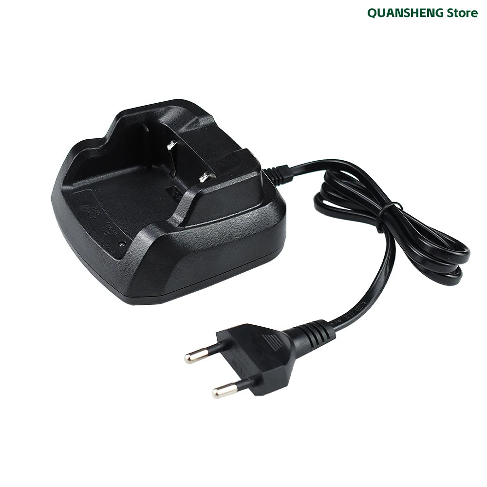 Quansheng Charger Base Original Walkie Talkie Power Adapter UV K5 8 K6 5R Plus C51 BPK5 Battery Desktop Charger Dock Replacement