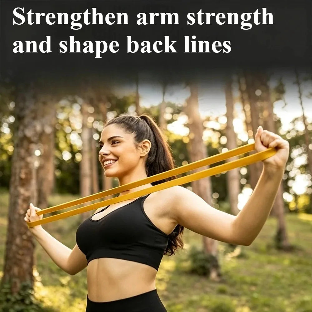15-85LBS Heavy-Duty High-Elasticity Exercise Band with Accessories Multiple Resistance Levels for Gym,Pilates,Ideal for Beginner