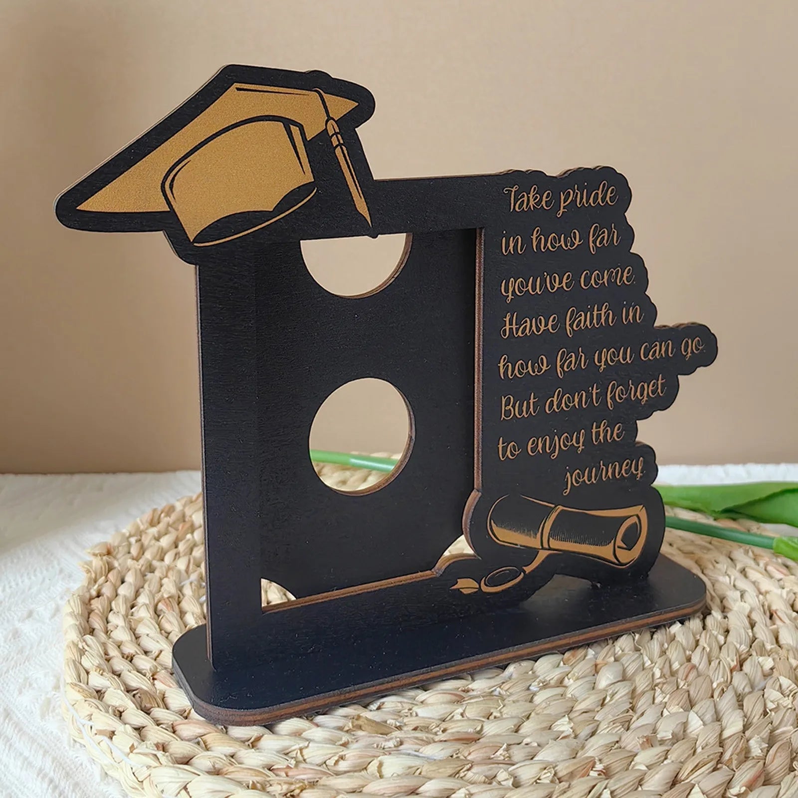 Graduation Season Theme Picture Frame Graduation Ceremony Wooden Photo Frame Holiday Decoration Ornaments Graduation Gifts
