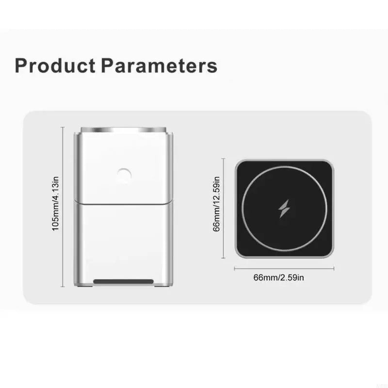 Charging Stand Auto Rotation 15W Wireless Fast Chargers for Smartphones 896C