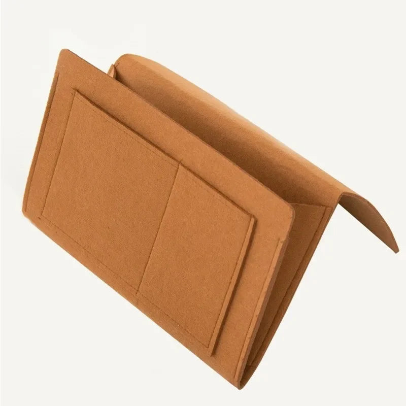 Storage Box Hang Bag Felt Dormitory Bed Sofa Bedroom Carpet Store Content for CD Magazines Stationery Pad Mobile Phones Sundries