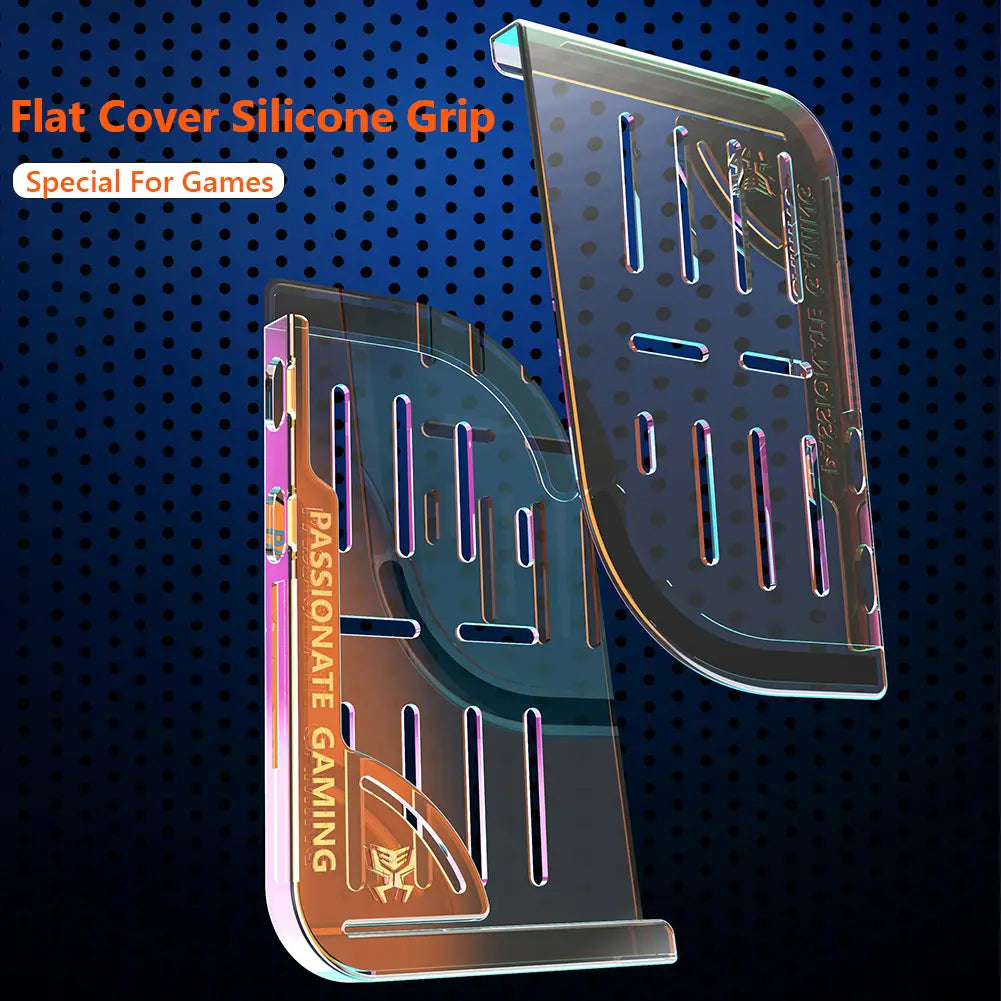 2pcs Soft Silicone Auxiliary Mobile Game Holder for iPad Tablet Grips Handle Gaming Accessories for PUBG Mobile Game Joystick