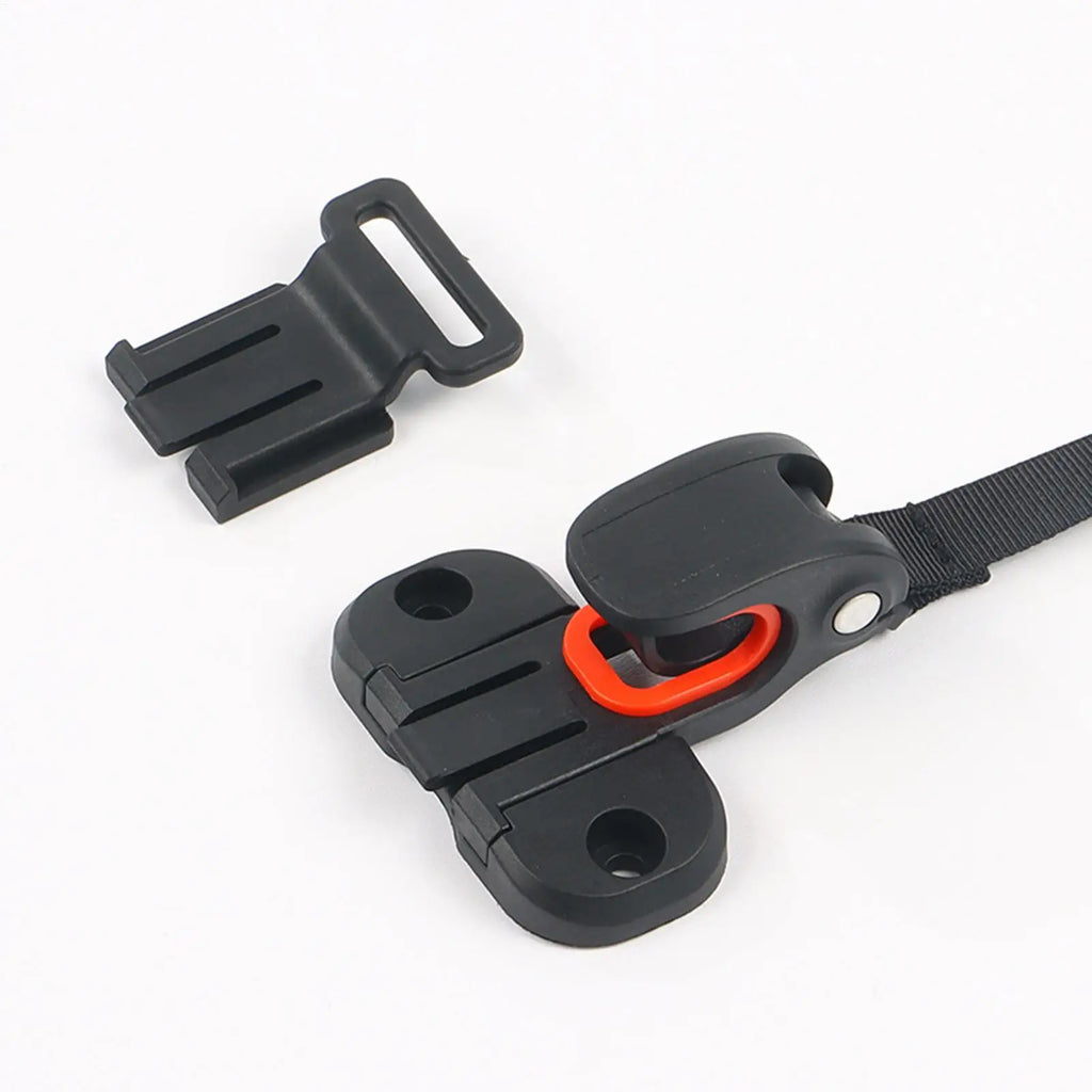 Bicycle Side Bag Buckle Motocross Saddle Rack Bag Buckle Bicycle and Motorcycle Pannier Rack Accessories for Bike Luggage Rack