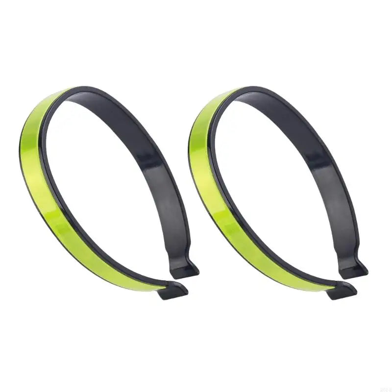 652F 4Pcs Cycling Pant Holder Biking Accessories for Safe Ride, Cycling Trouser Clip, Reflective Band for Bicycles Safety