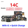Charge Board USB Charger Port Jack Dock Connector Charging Board Microphone Flex Cable For Xiaomi Redmi 14C 18W