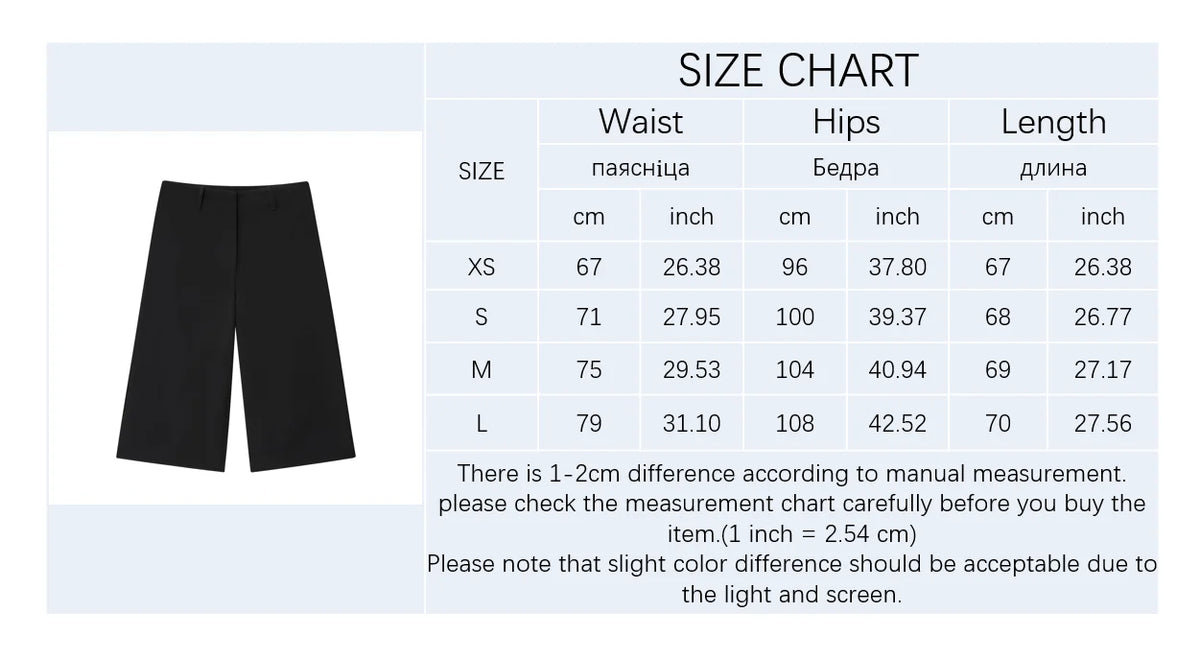 Women's Shorts New Summer 2025 Black Cropped Simple Shorts Casual and Fashionable Capable Commuter Personality Versatile
