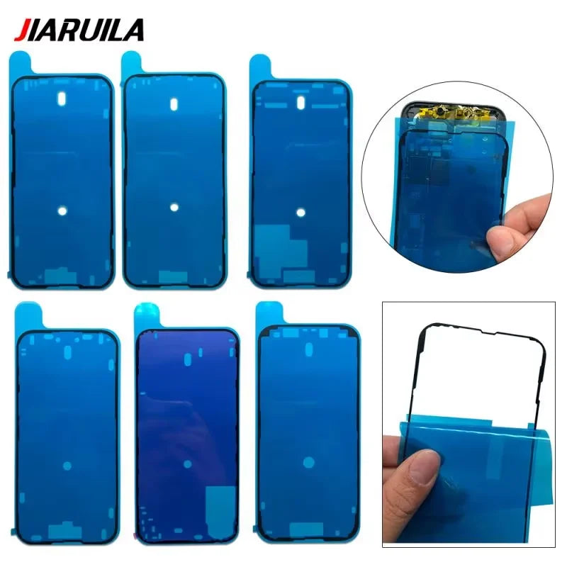 Back Cover Side Waterproof Seal Sticker For Iphone 16 15 14 Pro Max Plus 13 mini Adhesive LCD Screen Frame Seal Tape Repair