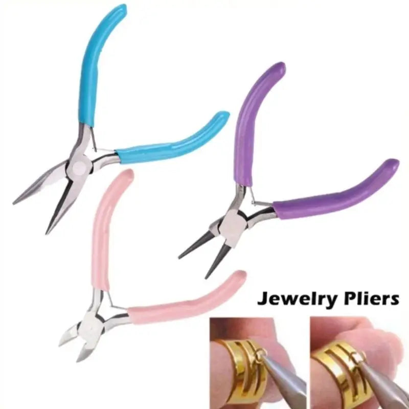 Jewelry Pliers Tool Set Jewelry Making Pliers Tools For DIY Bracelet Jewelery Making Supplies Handmade Jewelry Repair Tools