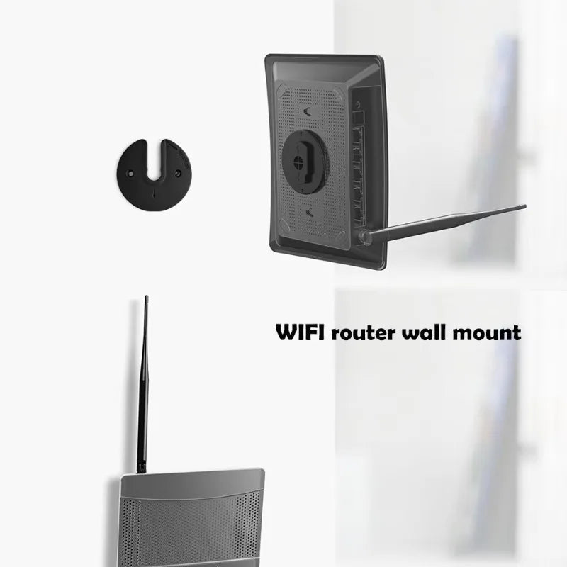 Router Tablet Wall Holder Mount Adjustable 90 Degrees Rotating Tablet Holder for iPad Kindle Universal Tablet Support Bracket