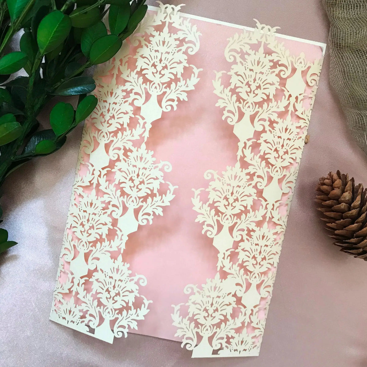 10pcs Ivory,Deep Blue Laser Cut Wedding Invitation Cards,Invite,Birthday Invitation,Greeting for Party Favor Gift Decoration