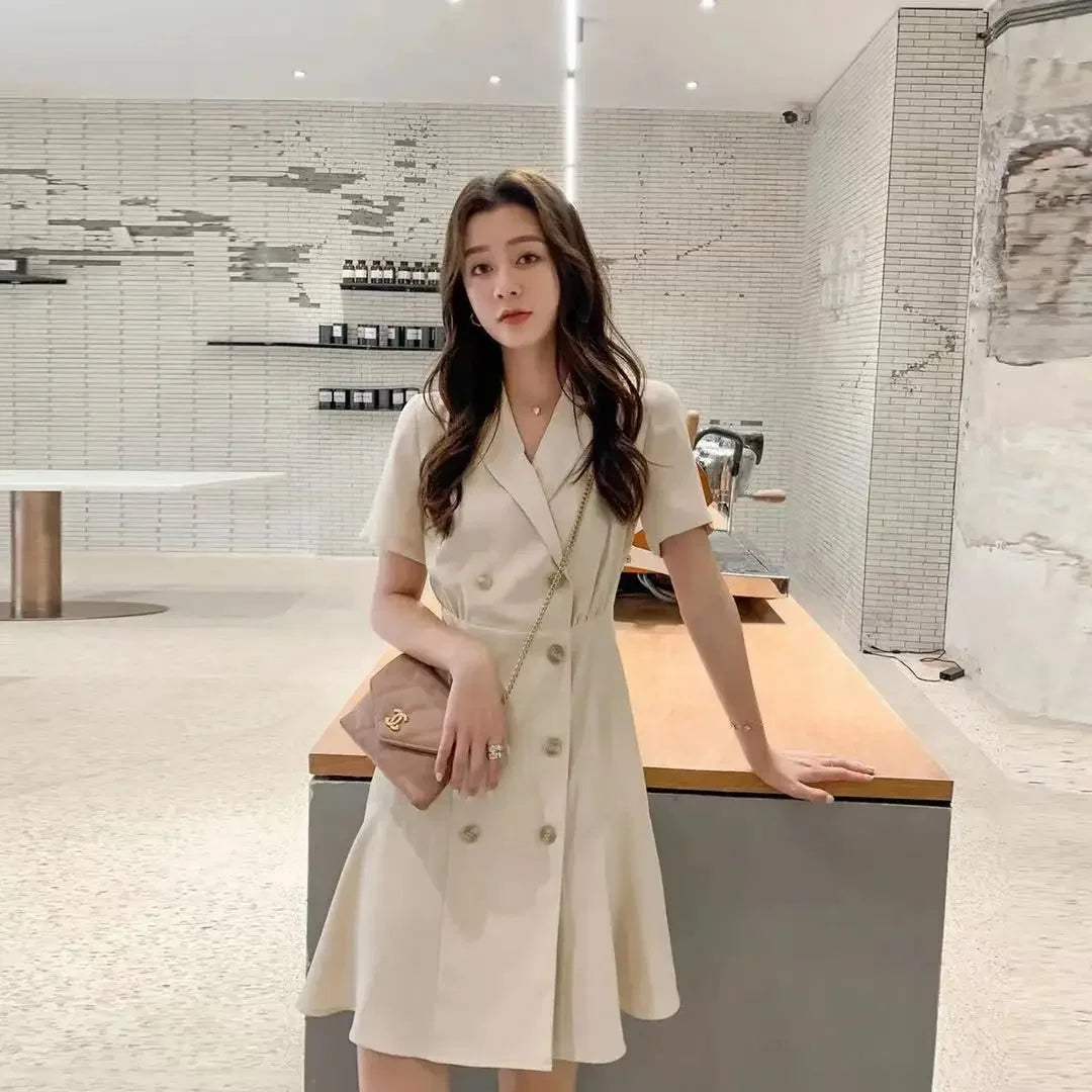 Woman Dress Formal Occasion Clothes Blazer Black Dresses for Women 2025 Short Mini Cheap Casual Sale Outfits Vintage New in Xxl