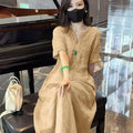 Embroidery Ethnic Style Fashion Clothes Vintage Cotton Linen Streetwear Harajuku Chinese Style Summer Dress for Women Clothing