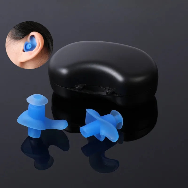 Ear Plugs Swimming Waterproof Silicone Earplugs for Swimming, Showering, Surfing & Bathing Swimming Accessories Pool Ear Plug