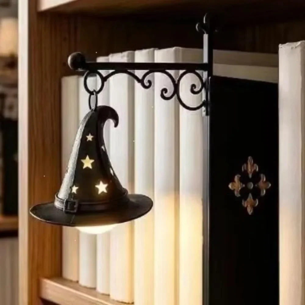 Ghost Book Shelf Lantern Library Lantern-Decorative Bookshelf Lighting Book Shelf Lights for Home Library Reading Bookcase