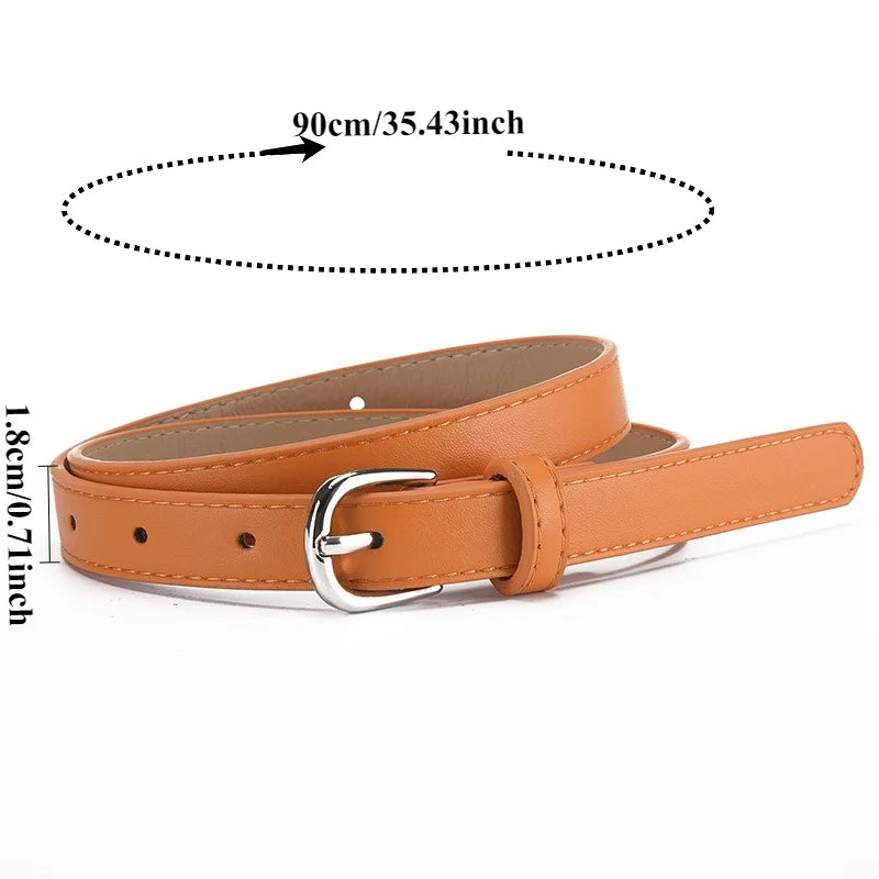 New Arrival Trendy Versatile Belt  Stylish and Versatile Commuter Belt  Wind-Style Buckle Perfect for Jeans – Women's Belts