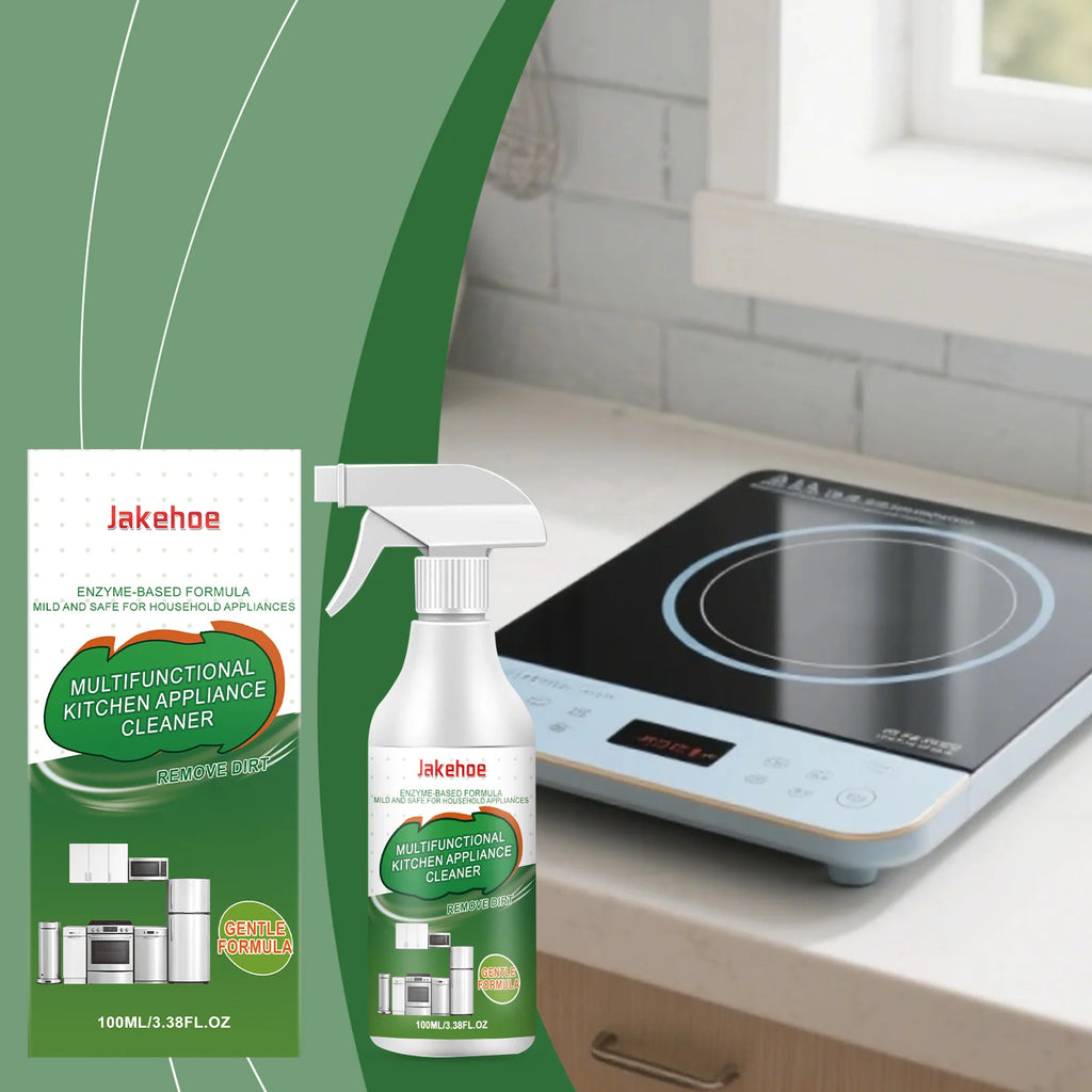 Kitchen Appliance Cleaner - Gentle Formula for Grease Removal, Stain Cleaning, Restoring Shine and Protective Coating