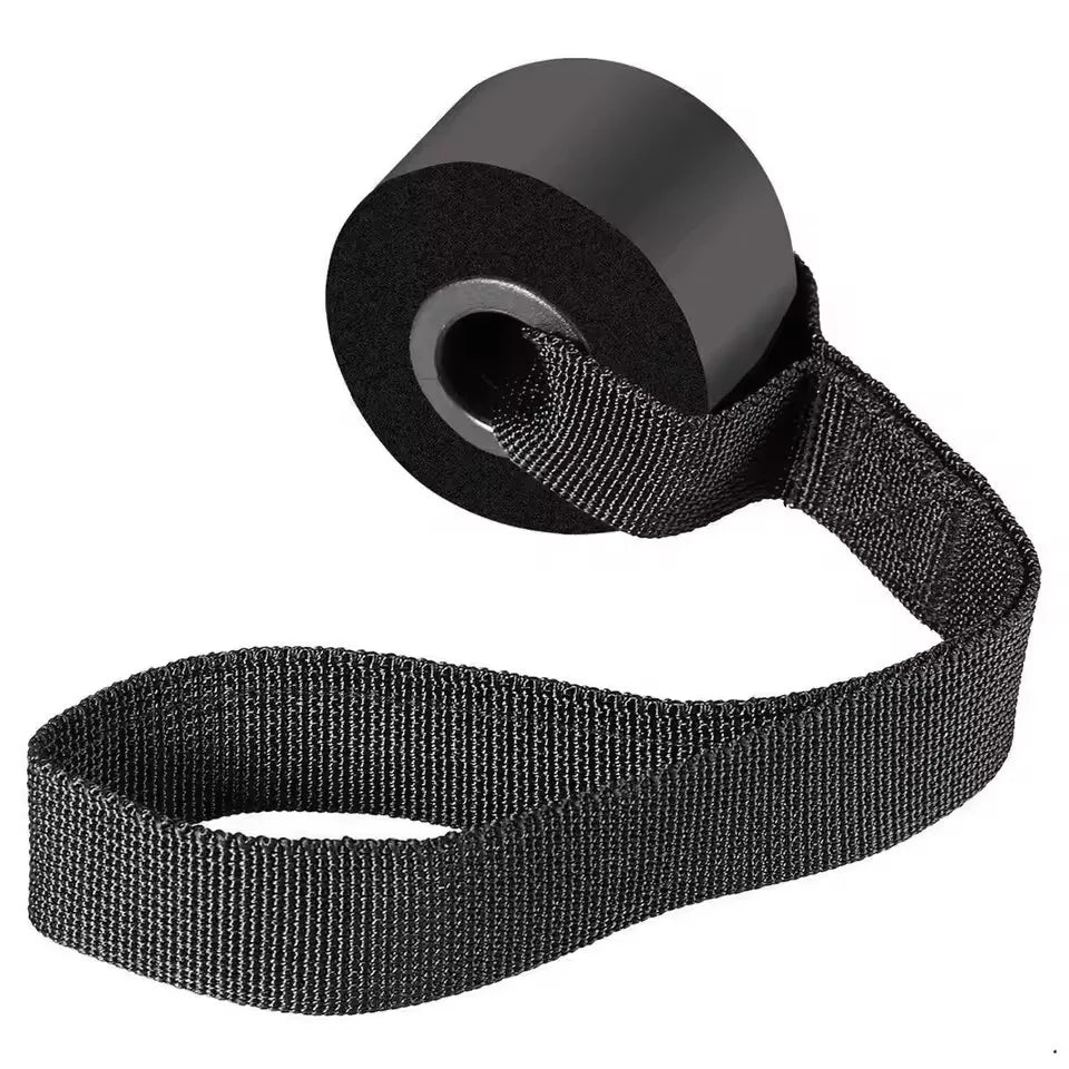 Pull Rope Grip Fitness Accessories Exercise Band Handle Rally Handle with 2 Carabiners Handle Resistance Bands Foam Handle