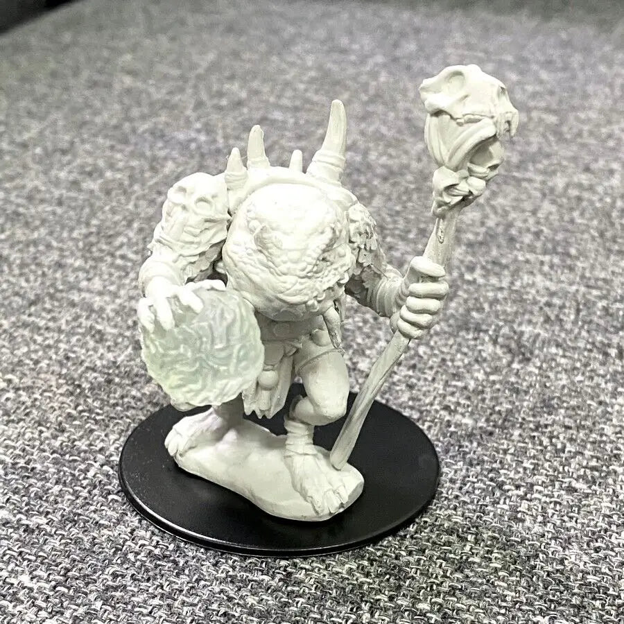 Lot Skeletons Dragonborn Fighter Orc Barbarian Paladin Dwarf Fighter Warlock Miniatures Nolzur's Miniatures Board Game Models