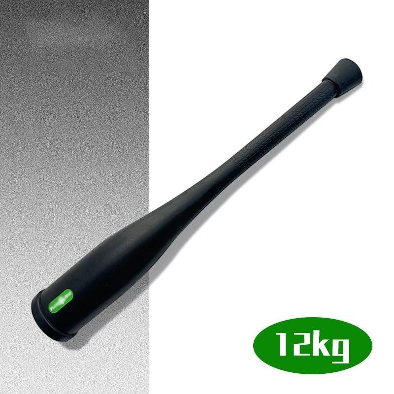 2-32kg Fitness Clubbell Steel Indian Club Arm Exerciser Iran Bar Wrist Hand Grip Training Rubber Coating Dumbbell Stick Home Gym