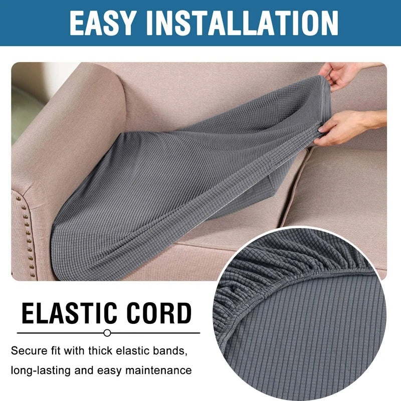 Sofa Seat Cushion Cover Furniture Protector for Pets Kids Stretch Washable Removable Slipcover Sofa Cover Sofa Slipcovers