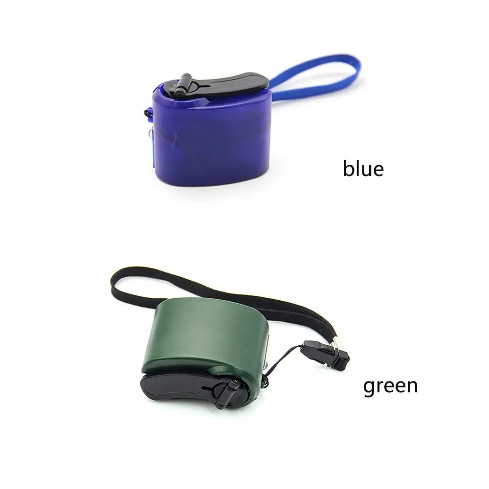 Camping Outdoor Power Bank Phone Charging Manual Charger Power Crank Dynamo Emergency Charger
