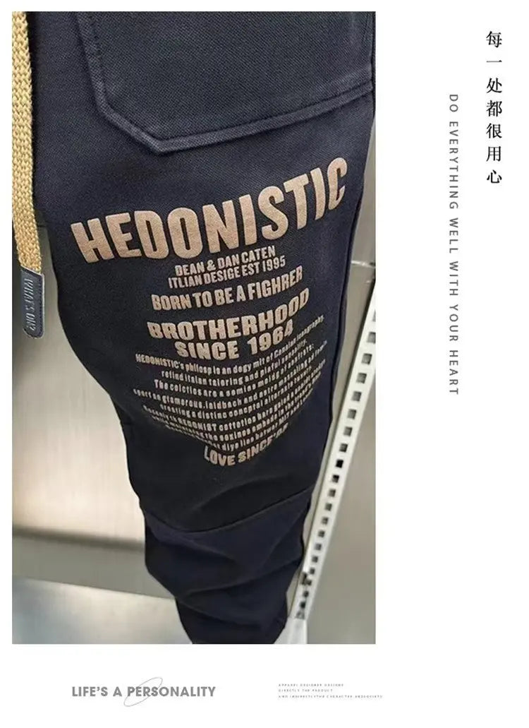 Casual Cargo Pants For Men Korean Fashion Trousers Baggy Sweatpants Gym Jogger hip hop Streetwear y2k man pants Autumn Trousers