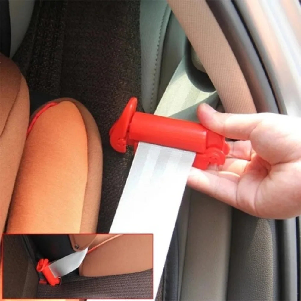 Baby Safety Belt Seat Child Toddler Fitted Plastic for Slip-Resistant Buckle Lock Fixed Prevent Retraction Auto Care Interior