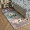 Bedroom Bedside Rug Soft Comfortable Floor Mat Dopamine Animal Print Carpet Sweet Girl Home Decor Rugs Alfombra de dormitorio