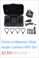 Black remote control helicopter high quality toy with wide-angle camera and wifi fpv features included in package