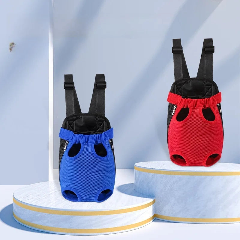Pet Travel Backpack Doggie Carrier Breathable Outdoor Pet Bag Chest Strap Cat Carrier Four Legs Pet Supplies for Dogs And Cats