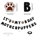 It's My Bday Motherpuppers, Funny Dog Birthday Banner, Paw Party Bunting Sign, Puppy Dog Pennant Decor