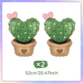 Valentine's Day Balloon Love Cactus Love Rainbow Aluminum Film Balloon Valentine's Day Wedding Birthday Balloon Decoration