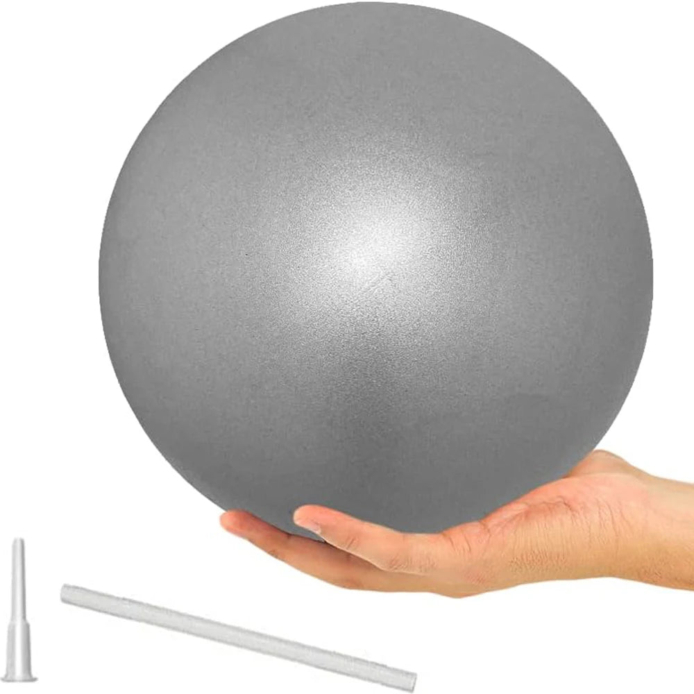 9 Inch Yoga Ball Mini Exercise Exercise Pilates Ball Sport Training Gym Anti Burst and Slip Resistant Balls Physical Therapy
