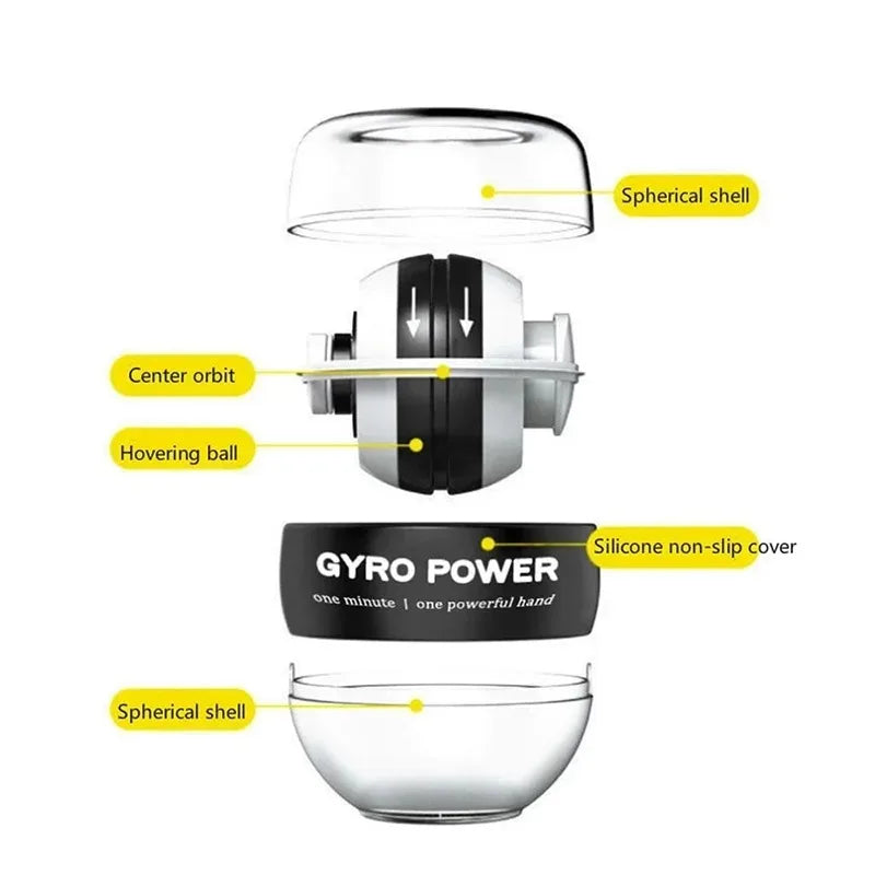 Fitness Equipment Sport Gym Powerball Gyro Ball Workout Equipments Exercise Power Portable Body Building Sports Entertainment