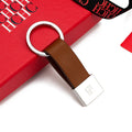CH Leather Keychain Fashionable Simple Unique Printed Design Fashion Keychain Gifts Jewelry Niche High-end Luggage Accessories