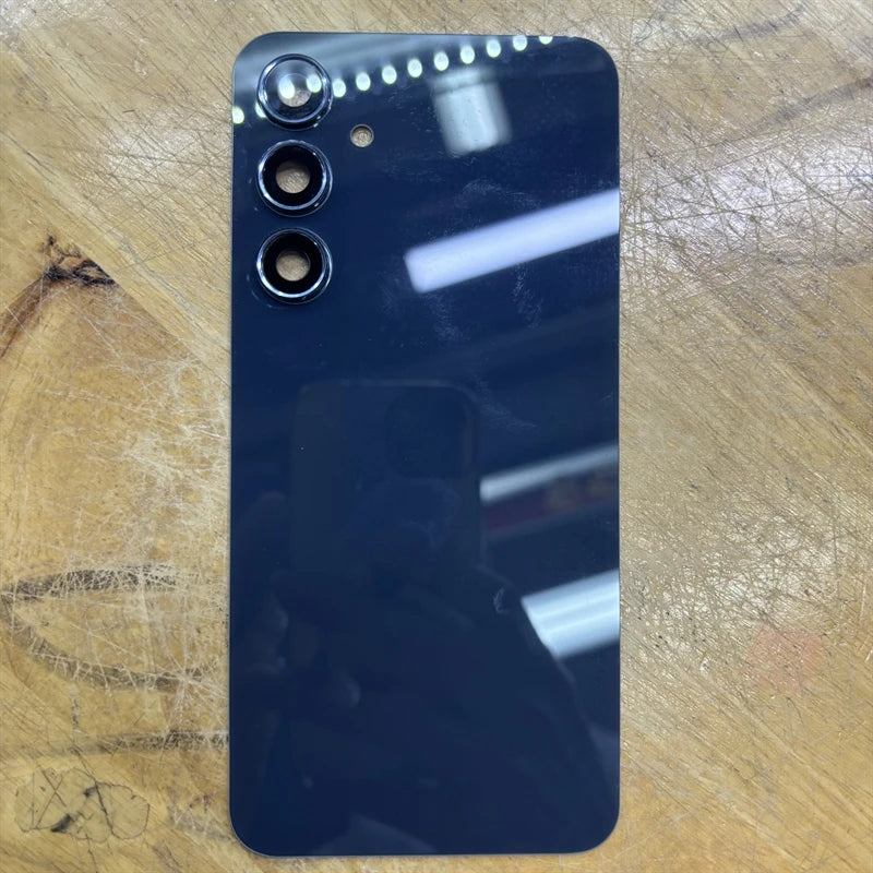 For SAM Galaxy A55 5G A556 Phone Housing Glass Cover Battery Case Back Cover Rear Door Lid Panel Camera Lens
