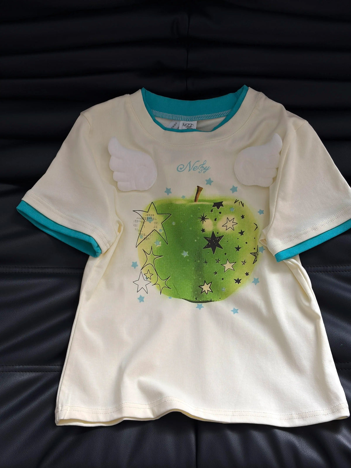 Casual Style Short Sleeve T-Shirt Women's Slim Fit  Print Top Breathable Cotton Summer Fashion Casual Wear round Neck